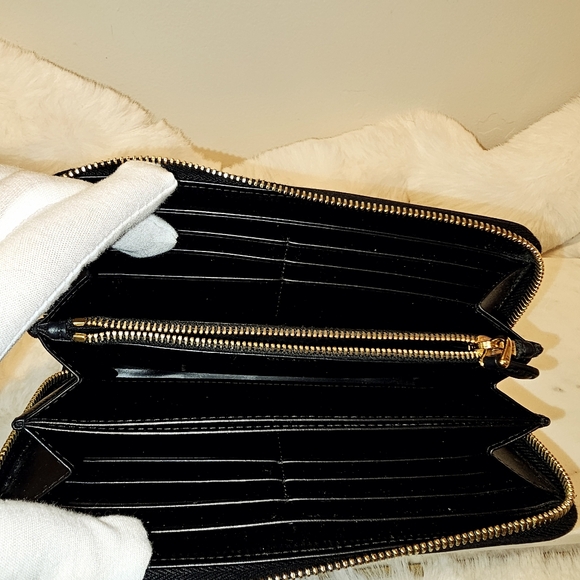 Prada Saffiano Leather Zippy Long Wallet - Picture 3 of 4
